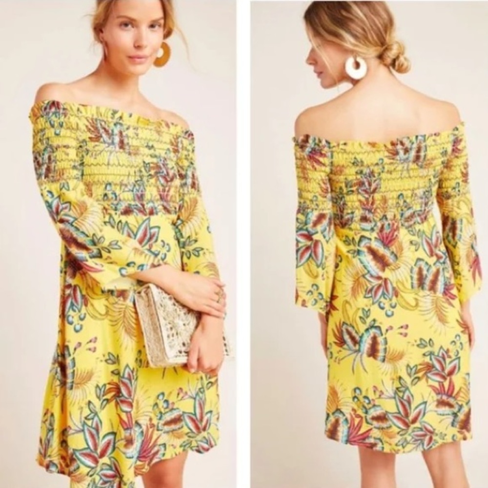 Farm Rio Bria Smocked Mini Dress NWT ⭐️